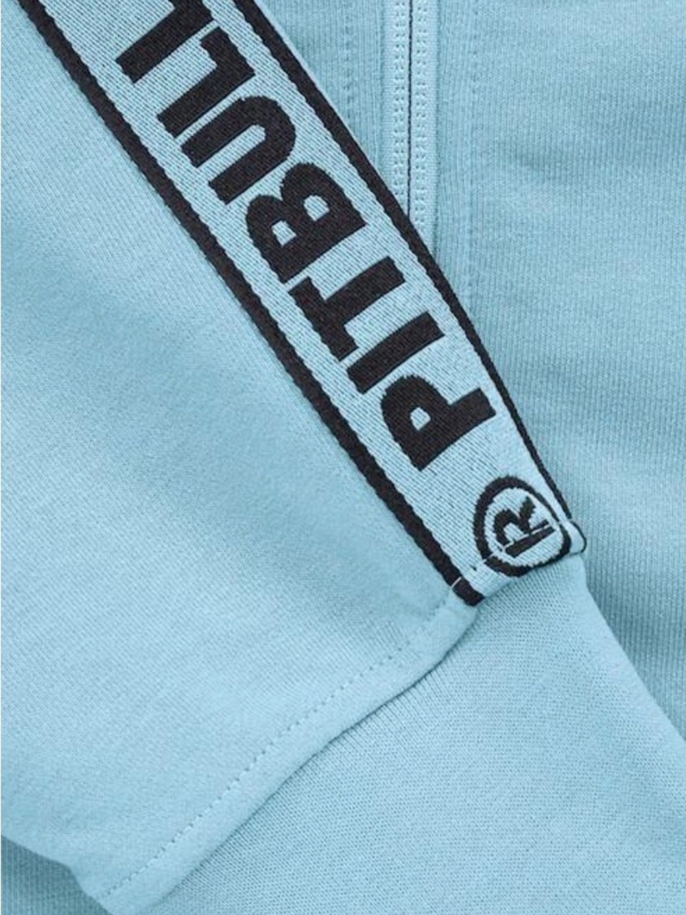 Pit Bull West Coast Nassau Sweat Jacket Light Blue Full Zip Track Men’s M NWT - Picture 5 of 9